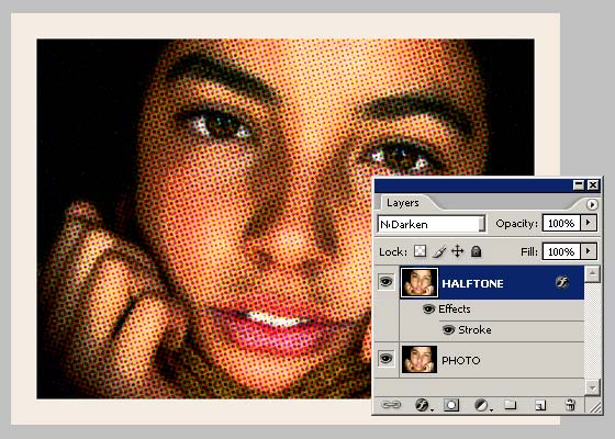 Уроки фотошопа: эффект комиксов - №6