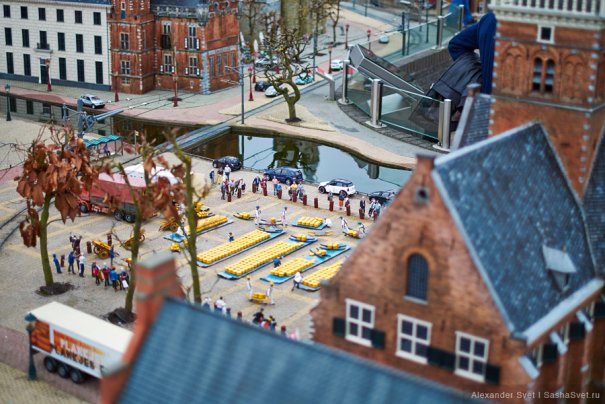 Madurodam - музей миниатюры в Гааге - №13