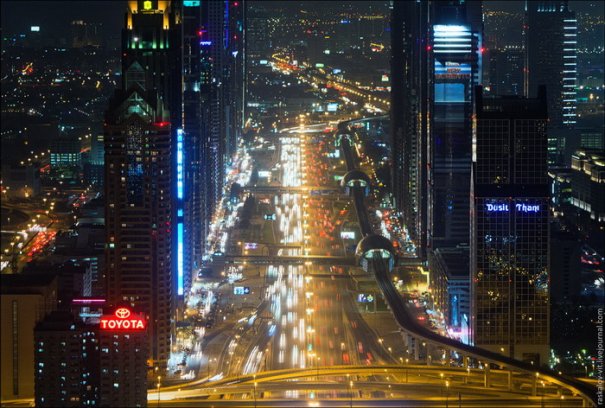 Прогулка по крышам города Дубай - №5