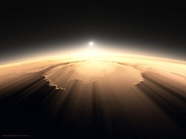 Фото с Марса - настоящая неЗемная красота! - №1