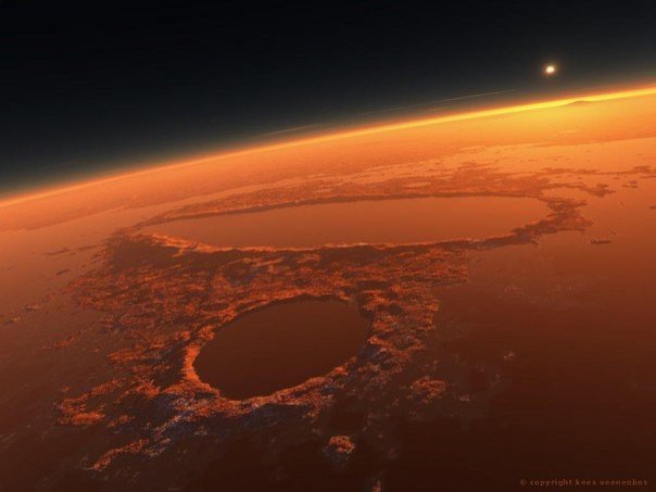 Фото с Марса - настоящая неЗемная красота! - №4
