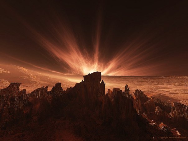 Фото с Марса - настоящая неЗемная красота! - №7
