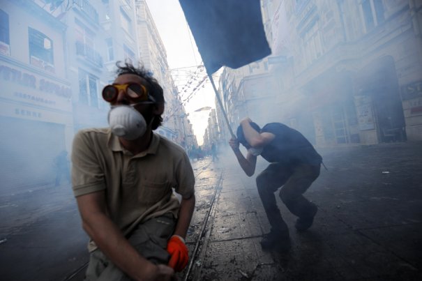 Новости в фотографиях - Массовые протесты в Турции - №4