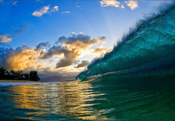 Шикарные морские волны, Гавайи - №8