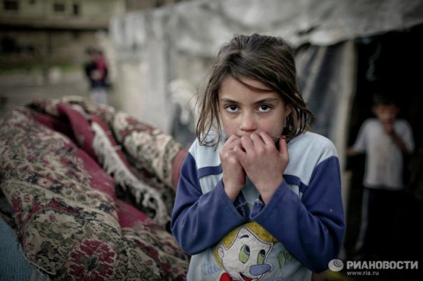 Новости в фотографиях - Сирийские беженцы в Ливане - №8
