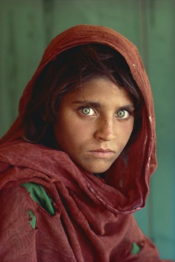 История одной фотографии - Афганская Джоконда - №1