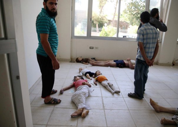 Новости в фотографиях - Газовая атака в Сирии - №11