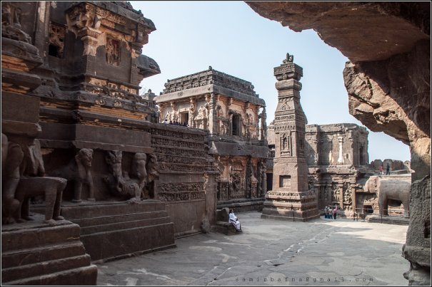 Необычные фото - Уникальный храм Кайласанатха - №5