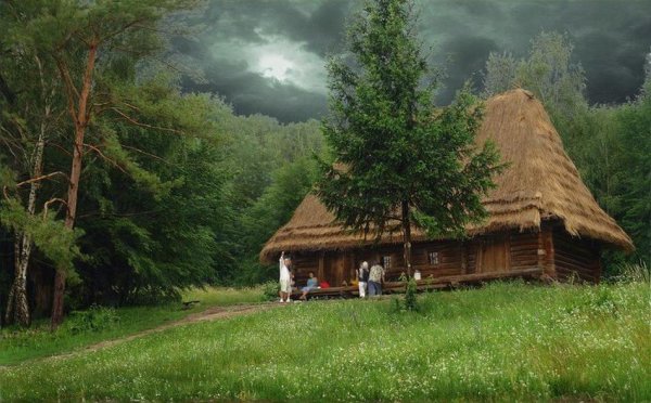 Самые красивые фото домов в лесу - №7