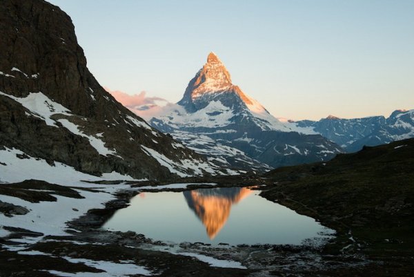 Лучшие фото Альпийских гор Маттерхорн - №2