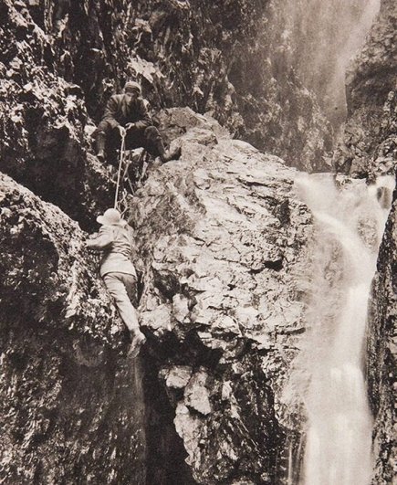Необыкновенные изображения сделаные первыми в мире альпинизма фотографами..!!! - №8