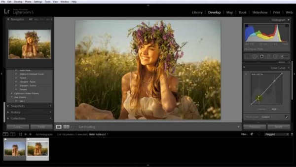 Тонировка фотографий в программе Lightroom