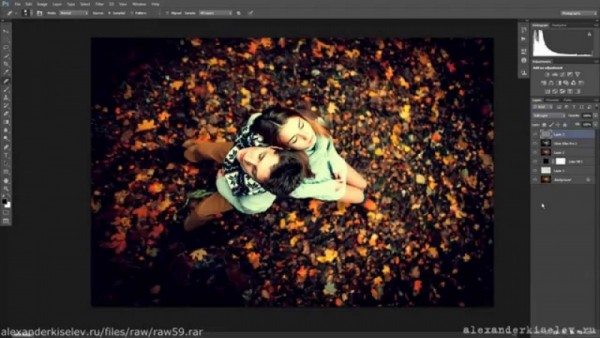 Осенняя обработка фото RAW в Lightroom + Adobe Photoshop