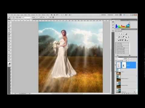 Обработка свадебной фотографии в Photoshop