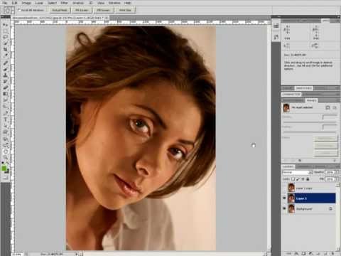 Photoshop. Гладкая кожа лица с сохранением текстуры.