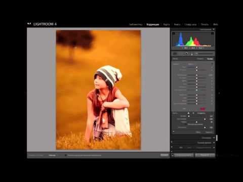 Урок Фотошопа - пример обработки портрета в Lightroom 4