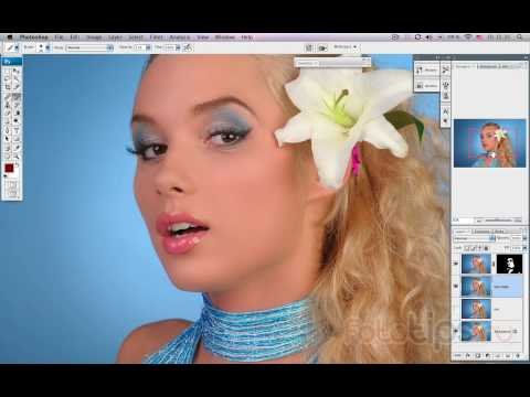 Photoshop обработка портретной фотографии. Часть 1