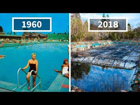 Фотограф находит места с открыток, которые были выпущены 50, 60, 70 лет назад