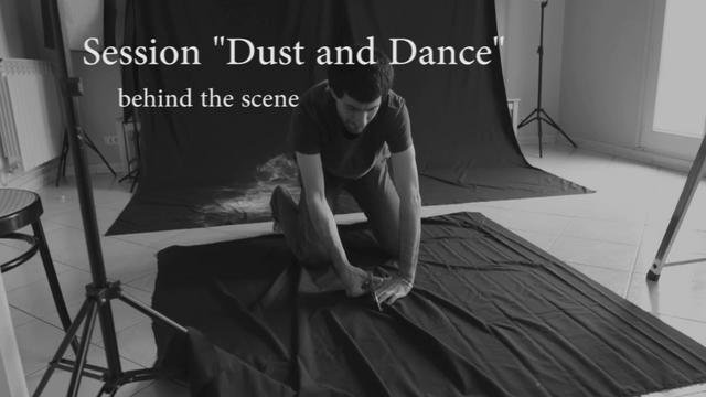 Бэстейдж с фото съемки "Dust and Dance"