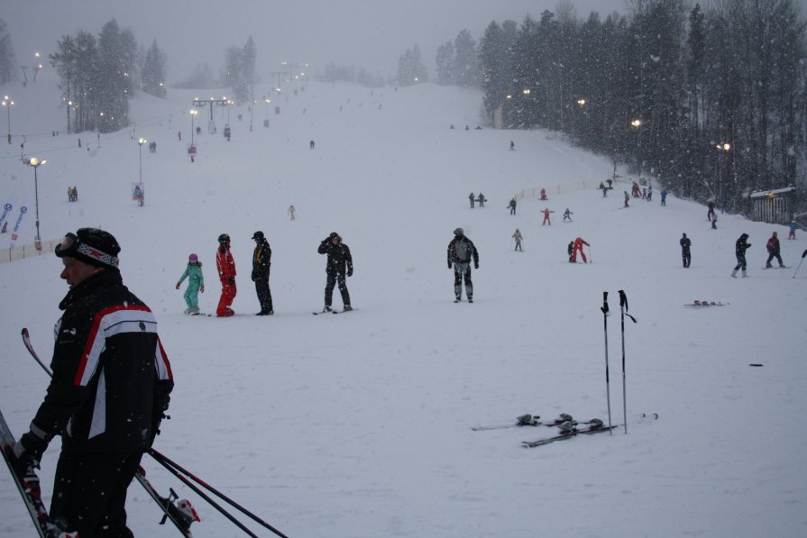 Горнолыжный курорт - Наталия Зыбайло