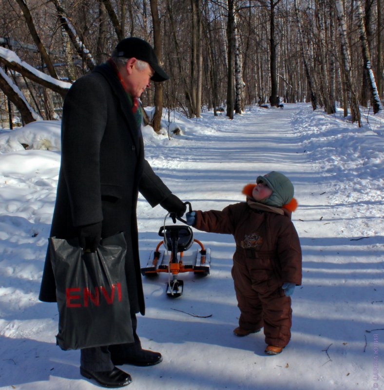 Мой сынуля - Дениска и мой папа! - Юлия Царева