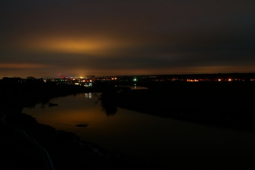 Москва река в начале зимы - Ксения Соварцева