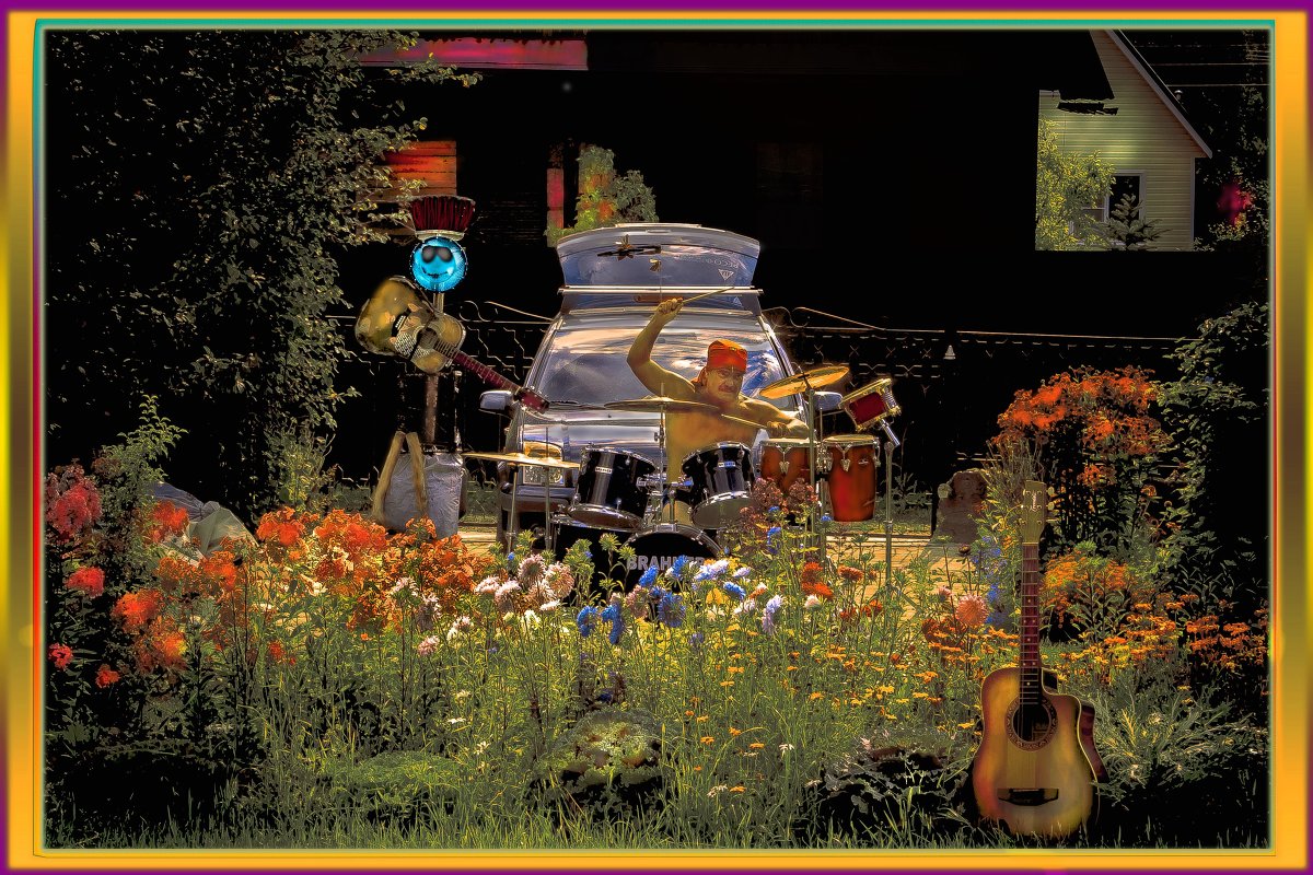 "Рок среди цветов." - victor buzykin