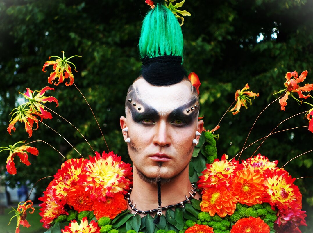 Мужчина и цветы - Aida10 Мужчина и цветы - Aida10