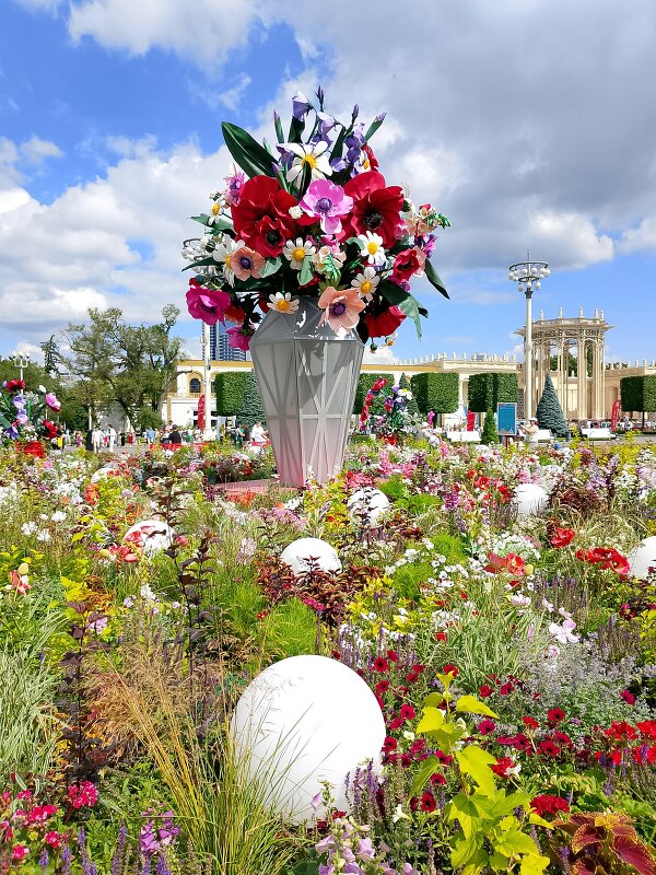 Букет с человеческий рост - Татьяна 