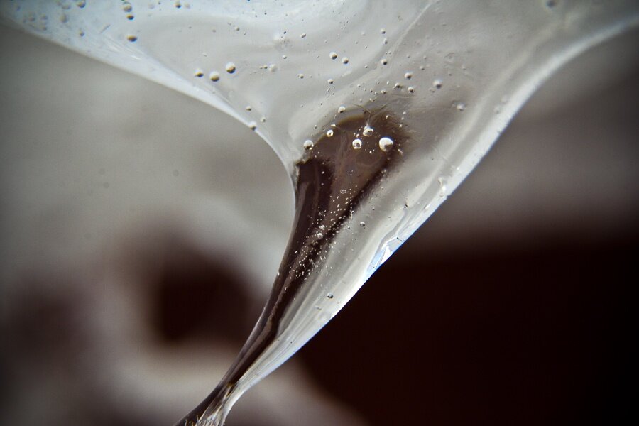 Замерзающая капля воды. Макро этап - Николай Дергачев