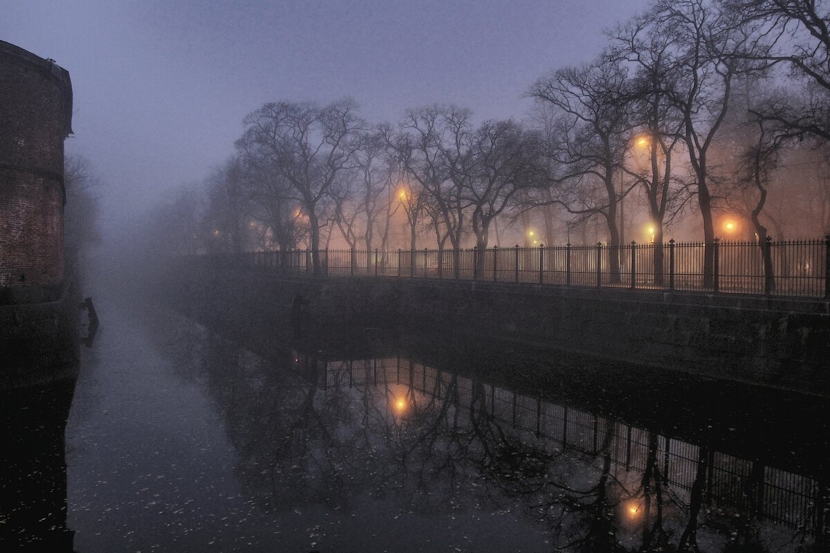 Ночной пейзаж :: Сергей Григорьев