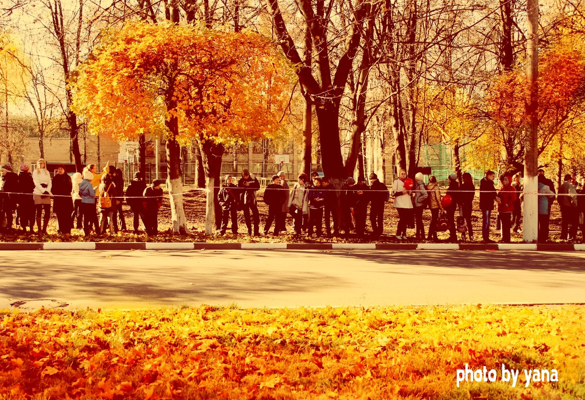 Ждём пока пронесут олимпийский огонь - Яна 
