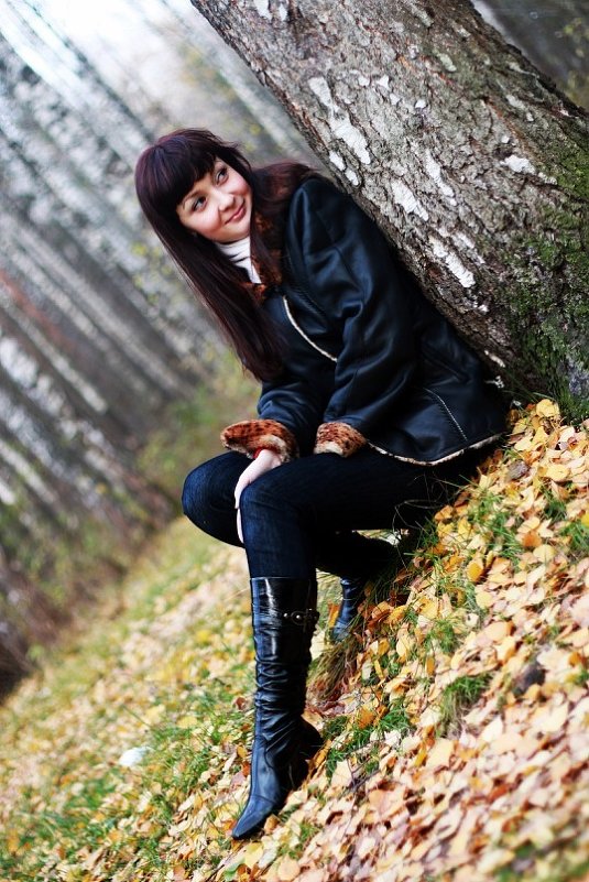 Девушка осень. - Art of KuZiN™ studios