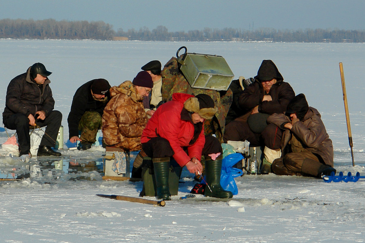 Тихие радости зимней рыбалки - Елена Подоляк