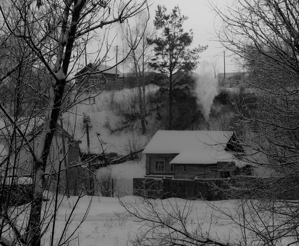 зима в селе - Ирина Милонова зима в селе - Ирина Милонова