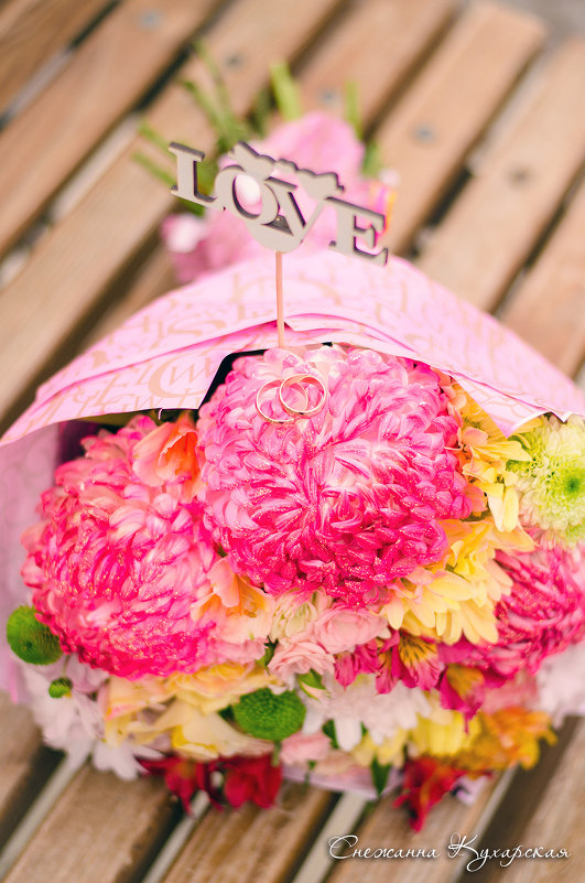 Свадебный букет - Снежанна К