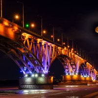 Ночь, мост, луна. :: Владимир А.Р. 