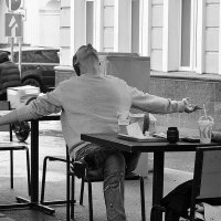 Первый осенний ливень :: Аллка Мос 