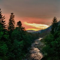 Река в горах :: isalo 