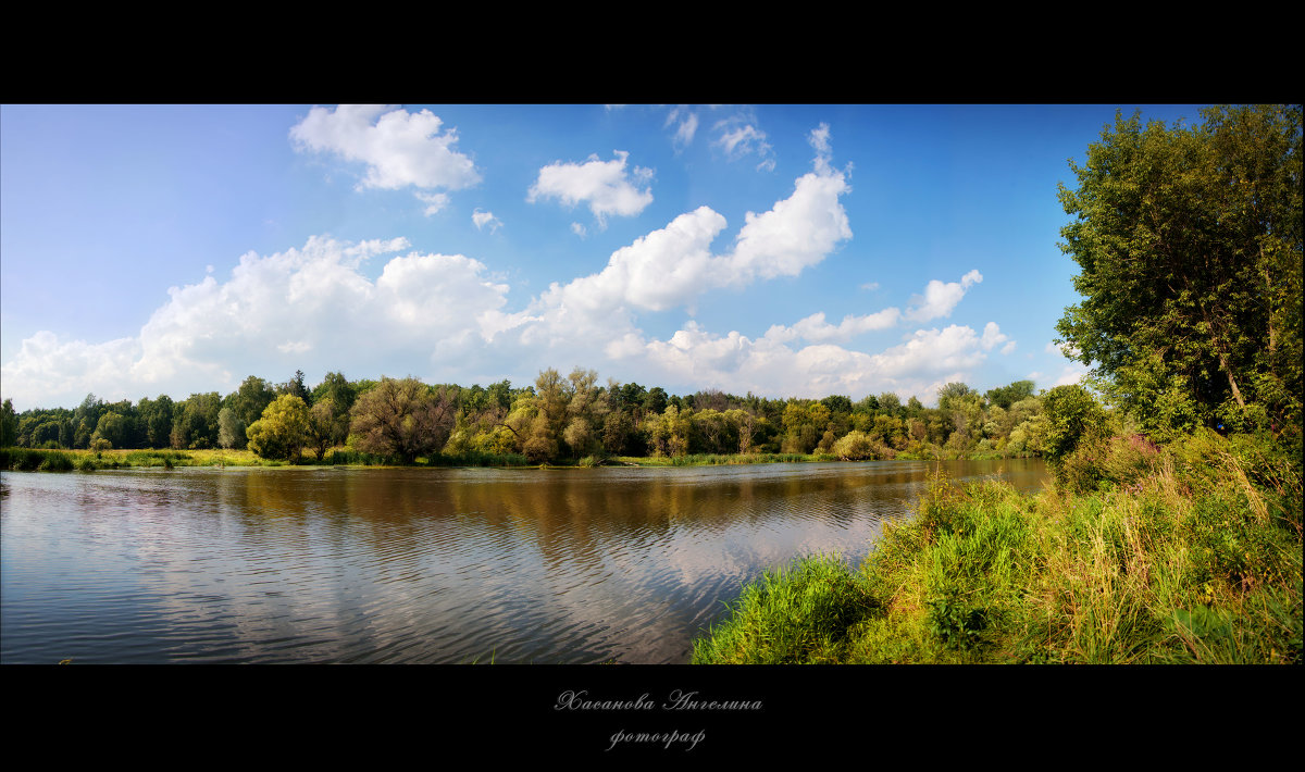 Речка, реченька, река.... - Ангелина Хасанова