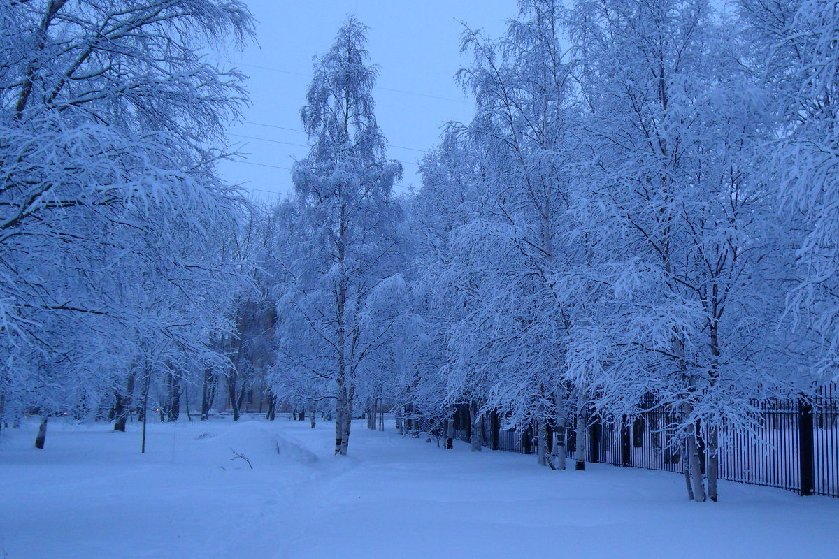 Вечер после снегопада - Ирина Л Вечер после снегопада - Ирина Л