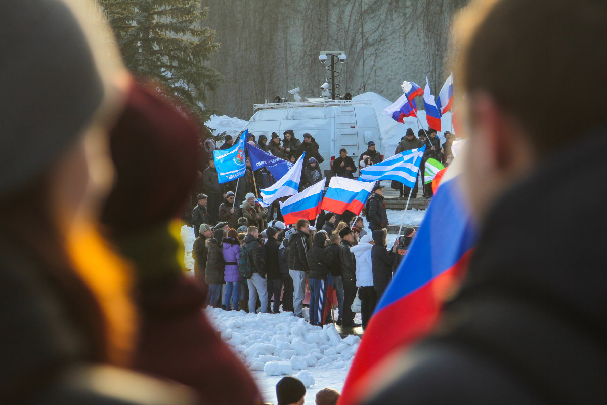 митинг в Волгограде.. - Ежи Сваровский