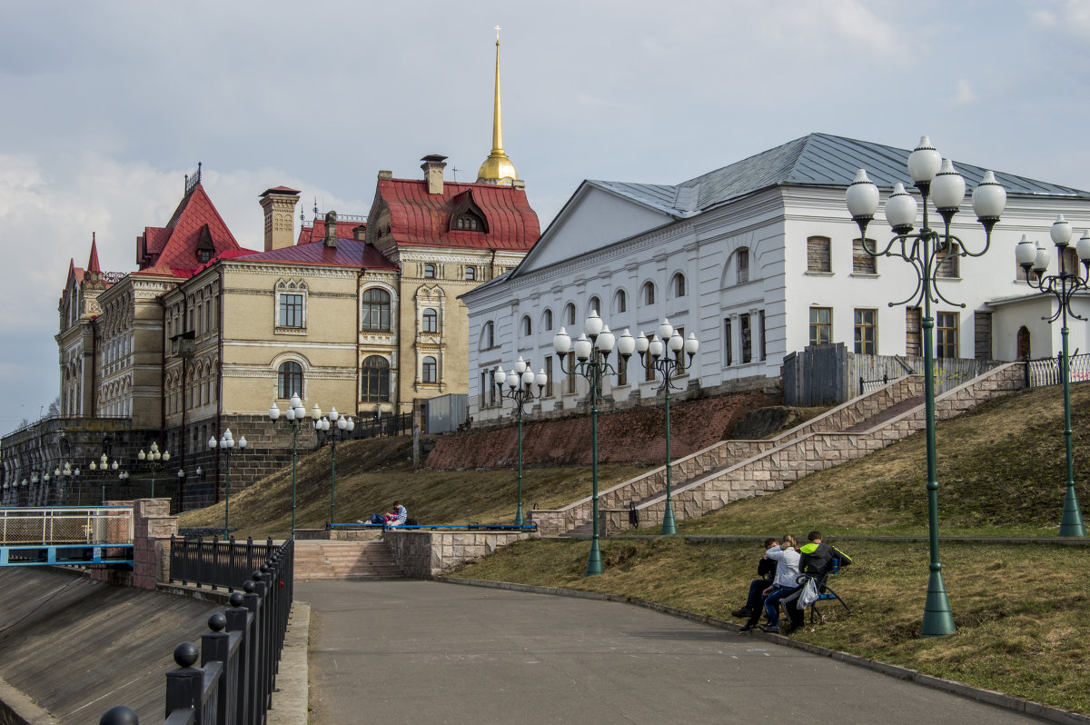 Волжская набережная, г. Рыбинск - Кирилл Стопкин