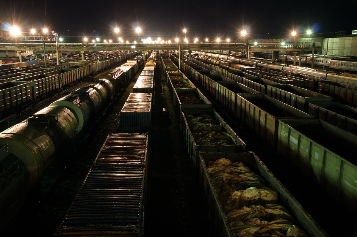 Грузовой парк ст. Тында - Алексей Некрасов
