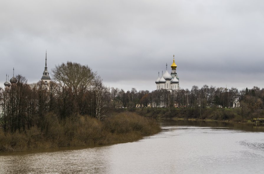 вид на Соборную горку, Вологда - Натали Зимина