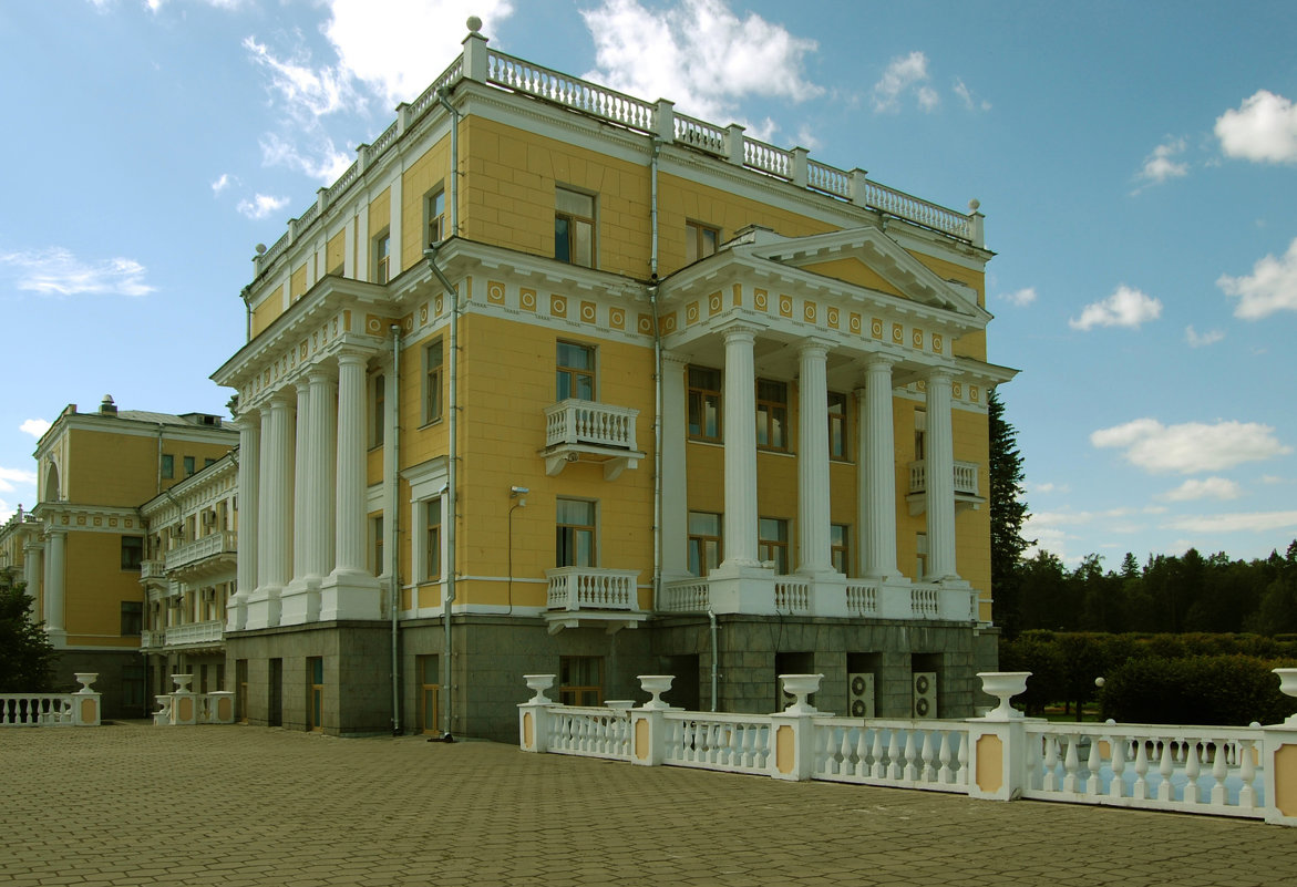 Правый флигель оранжерейно-жилищного комплекса - Александр Буянов