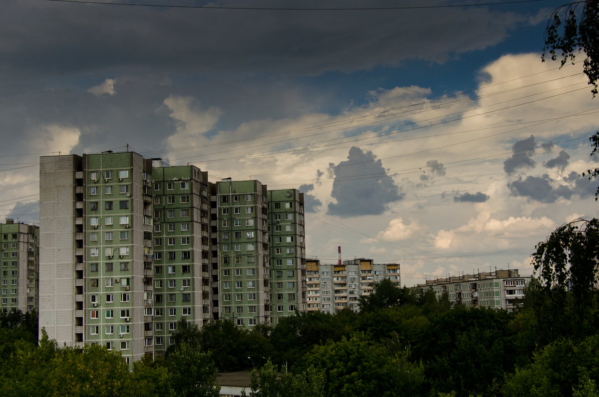 Городской пейзаж. - максим веселов