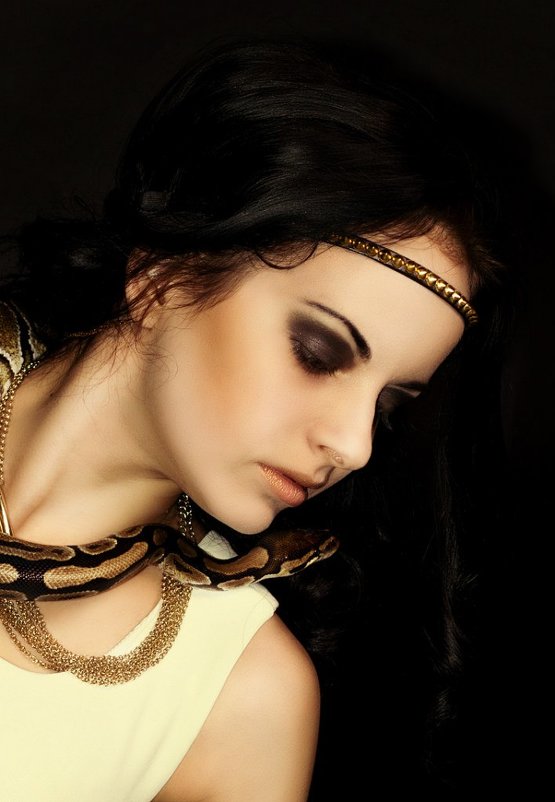 Фотопроект "Королевский питон" - Крис Тина