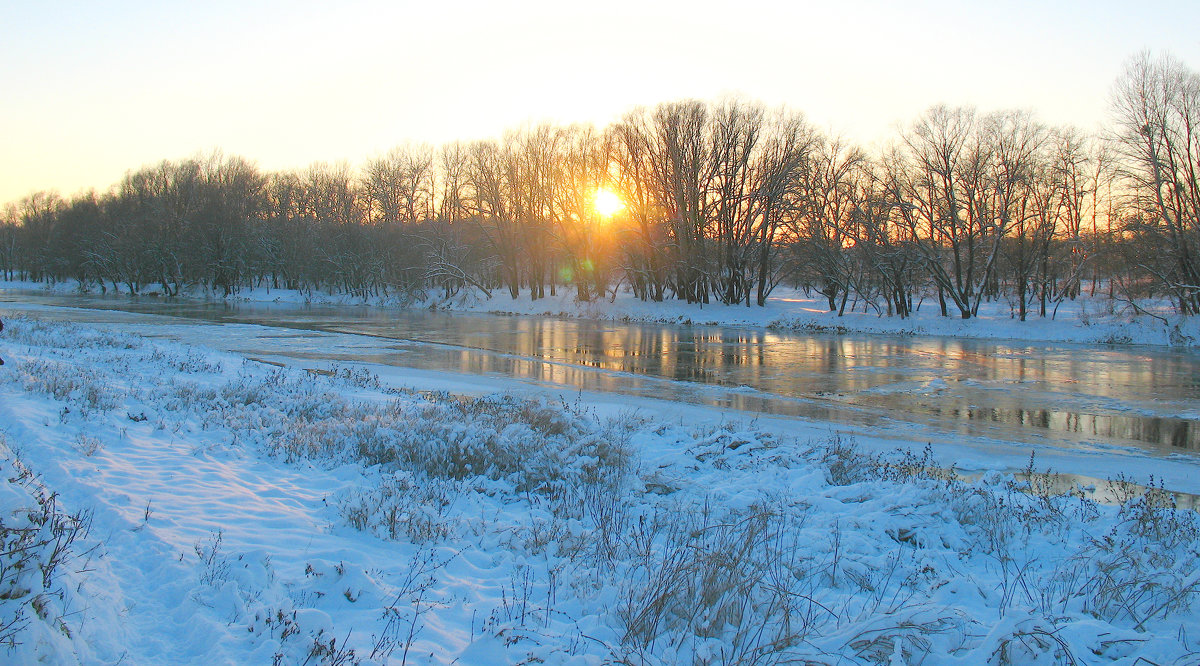 Зимнее солнце. - Валентина Домашкина Зимнее солнце. - Валентина Домашкина