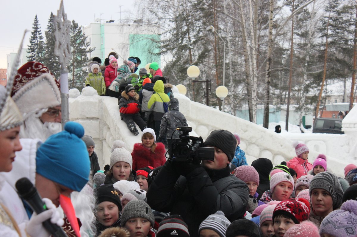 Открытие снежного городка - Дарья Малькова